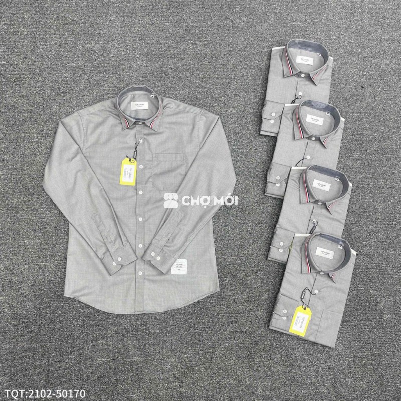 dư 5 cái sơ mi Thom Browne/ gray line SC