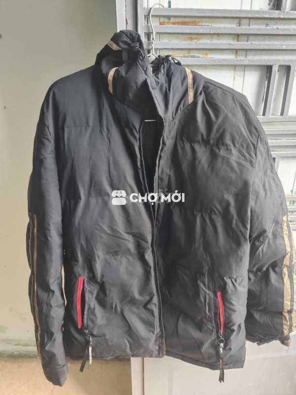 Phao đen mũ liền có tặng thêm