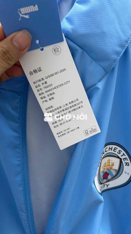 Áo khoác Man City Chính hãng puma