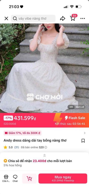 PASS VÁY ĐẦM NỮ SASSYSIS