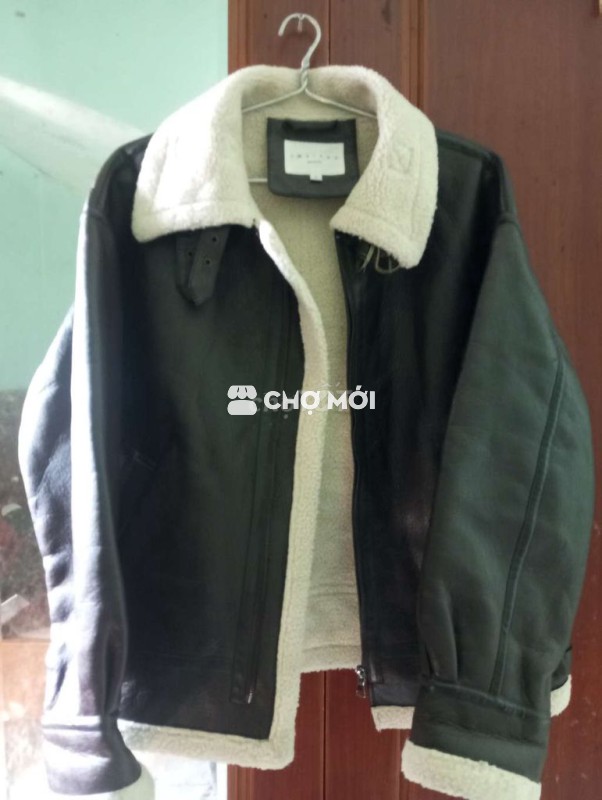 Bán cái áo da siêu dày siêu ấm đẹp gần như mới