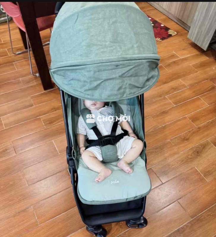 thanh lý xe đẩy cao cấp Joie Pact Laurel kèm thảm