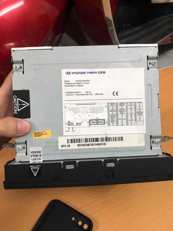 MÀN HÌNH ZIN XE ACCENT 2019