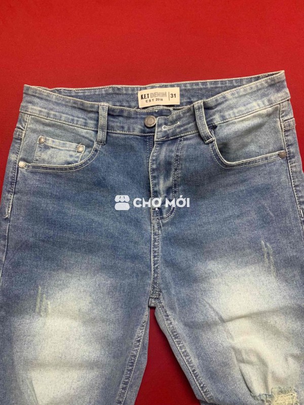 Jean nam xịn đẹp 31 co giãn mạnh (new)