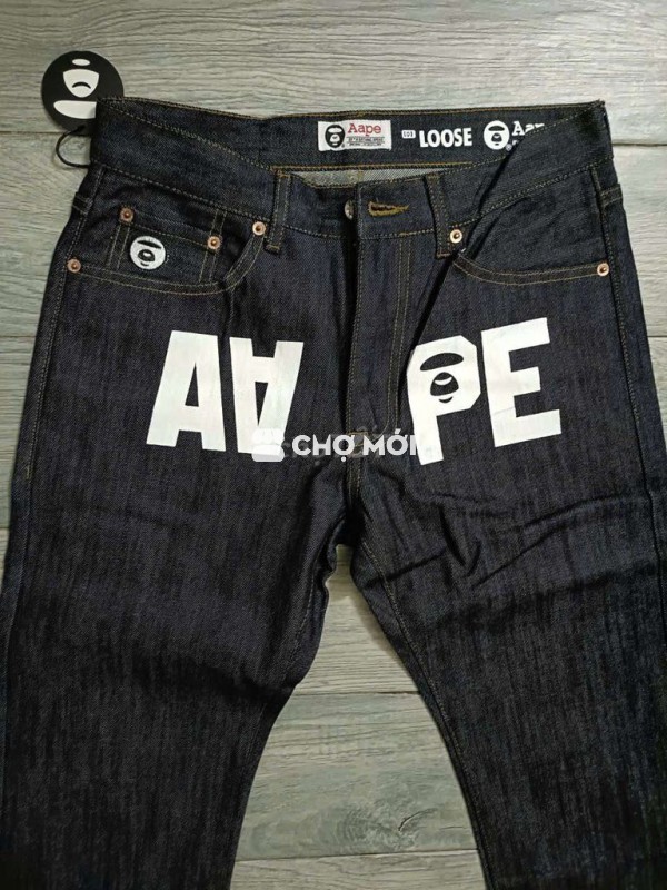 Khui kiện được 1 Em AAPE (BAPE) chính hãng