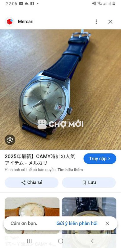 Camy popular lên giây Thụy Sỹ 🇨🇭21 chân kính