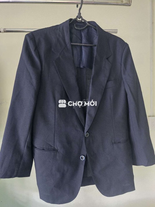 Áo vest GENTS Nam Vải Xanh đậm