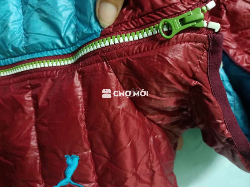 Áo khoác phao lông vũ non siêu nhẹ hiệu puma chuẩn