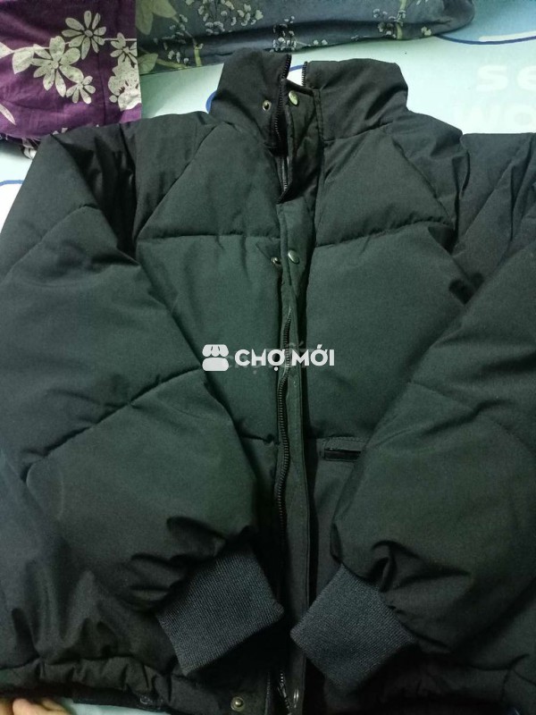 Áo khoác phao dáng crop top trẻ trung năng động