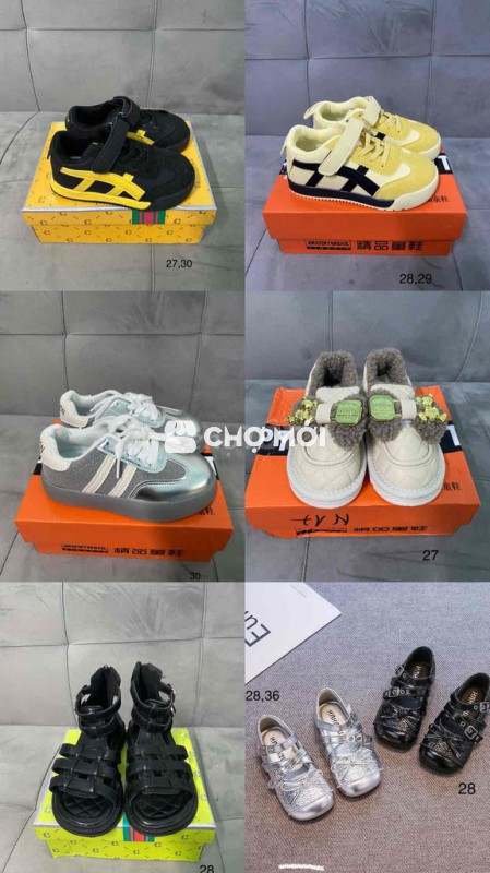 Xả giày bé new hàng QC full hộp