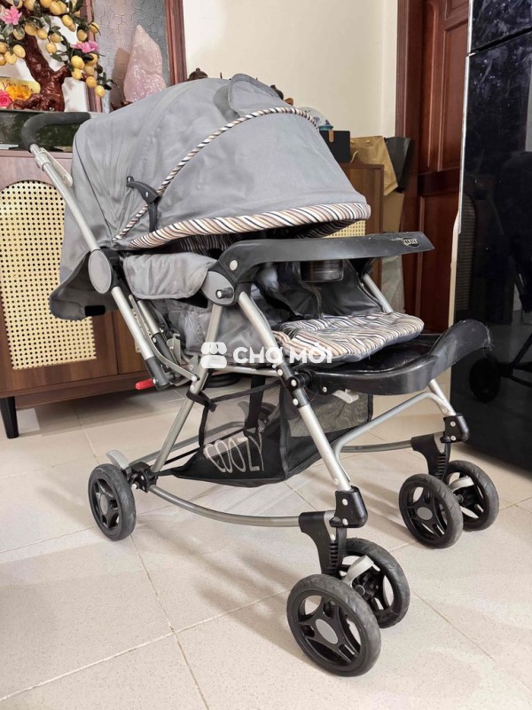Thanh lý xe đẩy coozy size lớn 2 chiều