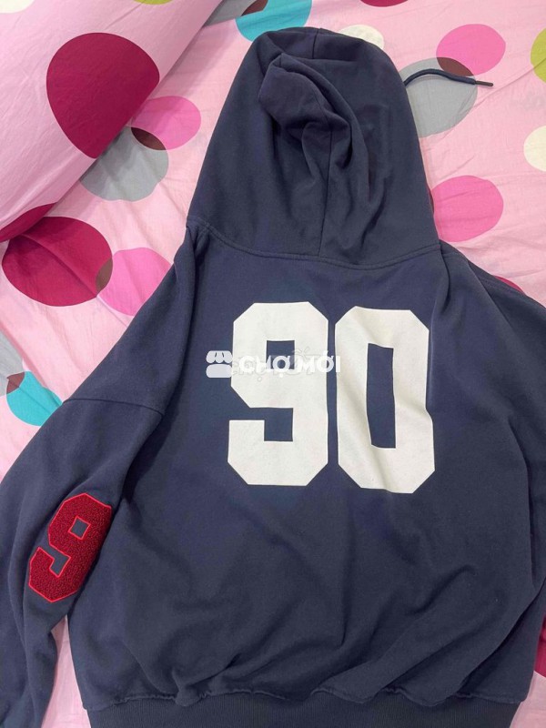 Áo khoác local brand Haven màu xanh than size L