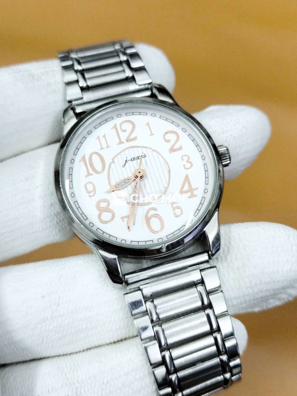 Đồng hồ nữ hàng si Nhật nội địa Jaxis kim đính đá