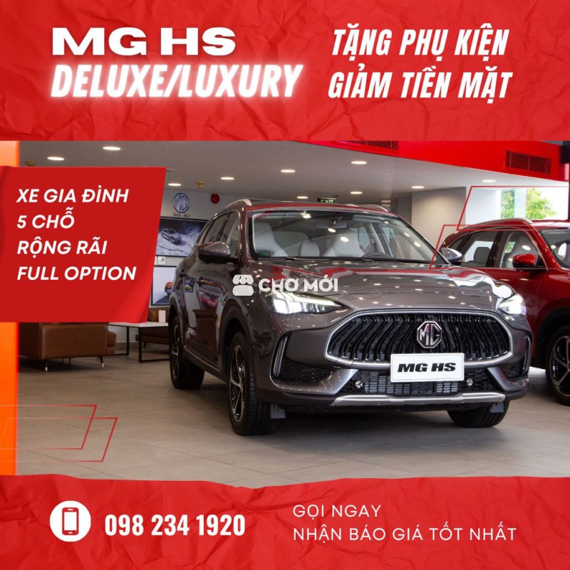🔥MG HS LUX ƯU ĐÃI - SINH TÀI PHÁT LỘC