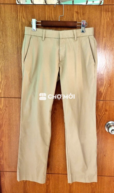 Size 29 - Quần kaki Gap nam màu be chính hãng