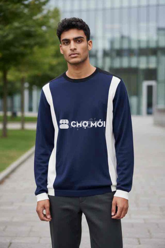 Áo len dệt kim Lacoste Nam size 5