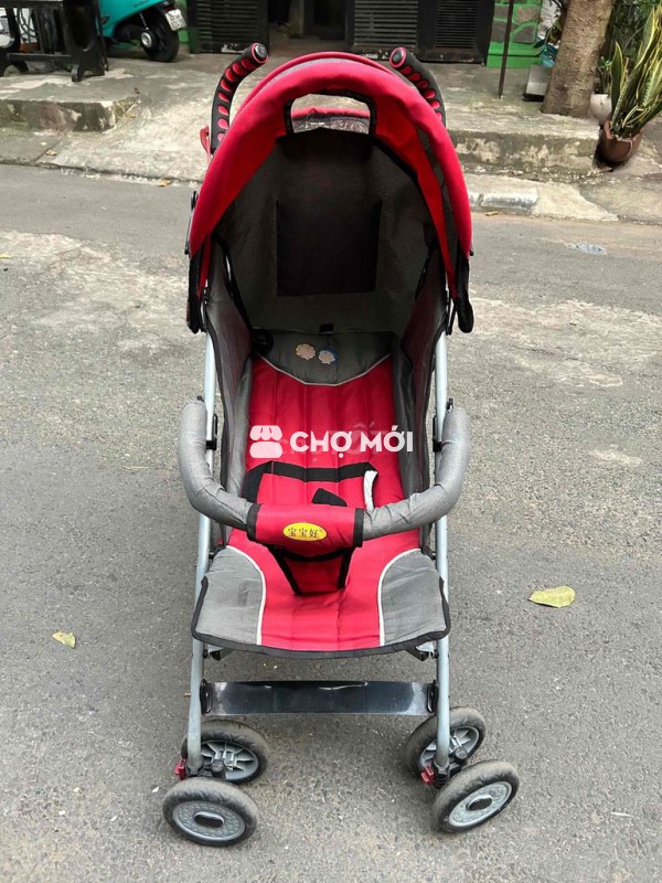 Xe đẩy Baobaohao Đỏ, Xám, Đen