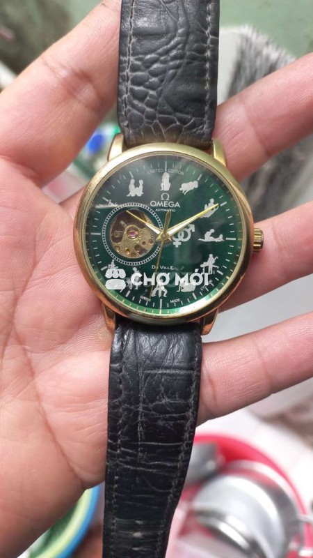 Đồng hồ Nam 12 tư thế dây da 40mm