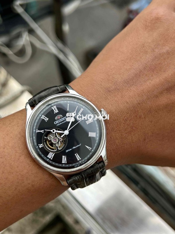 Đồng hồ Orient auto la mã kim ngỗng hở tim cổ điển