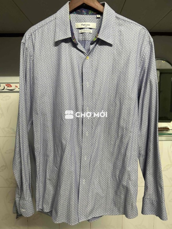 Áo sơ mi nam Cotton size 16.5/42 Mới 98%
