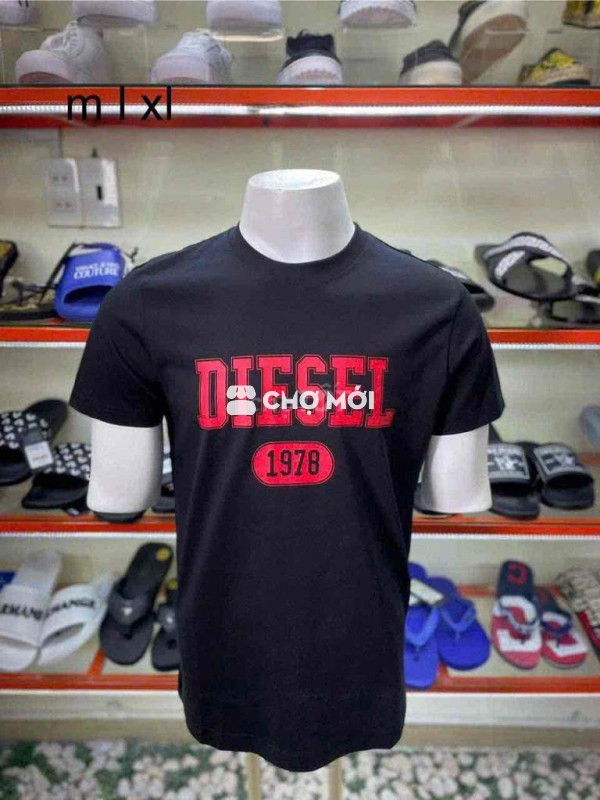 Áo thun Diesel nam Đen