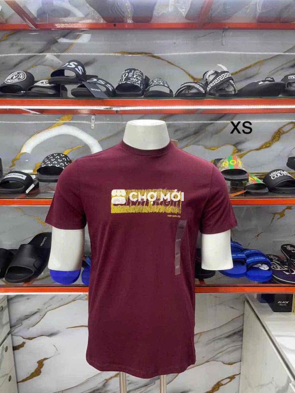 Áo thun Calvin Klein Nam XS Đỏ đô