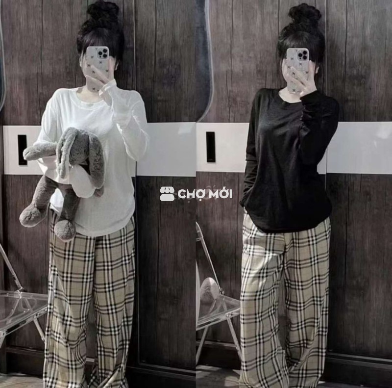 Quần áo nữ Kẻ caro Mới