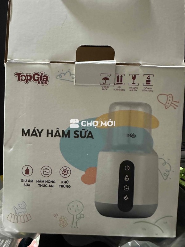 Máy hâm sữa TopGia Kids Trắng