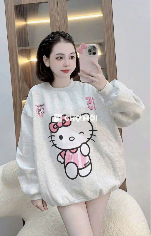 Áo nỉ nữ chất liệu Nỉ