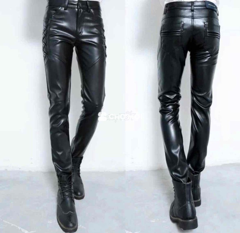 Quần da nam hàng xịn new, size 29 thanh lý 400k