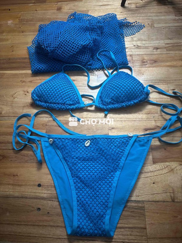 Đồ bơi bikini nữ vải 3 món