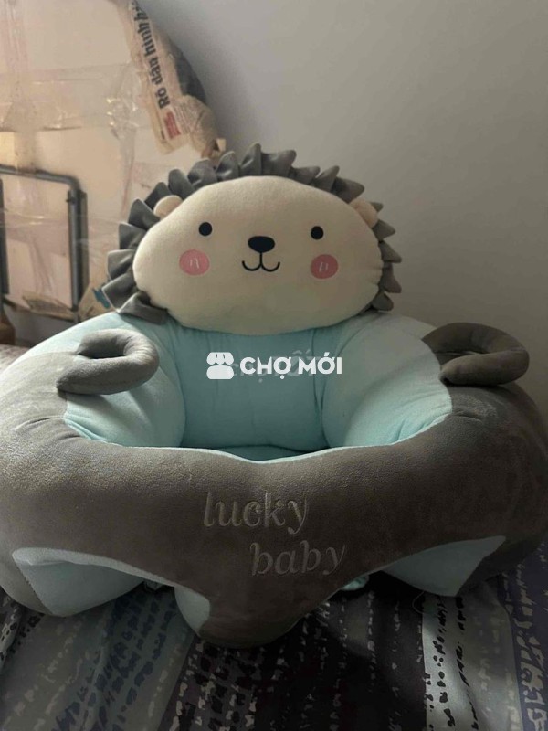 Ghế tập ngồi Lucky Baby nhồi bông