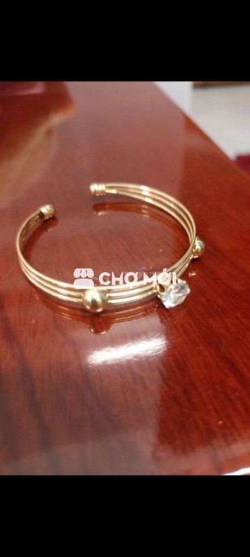 Vòng tay em bé bạc lắc kê không phai màu