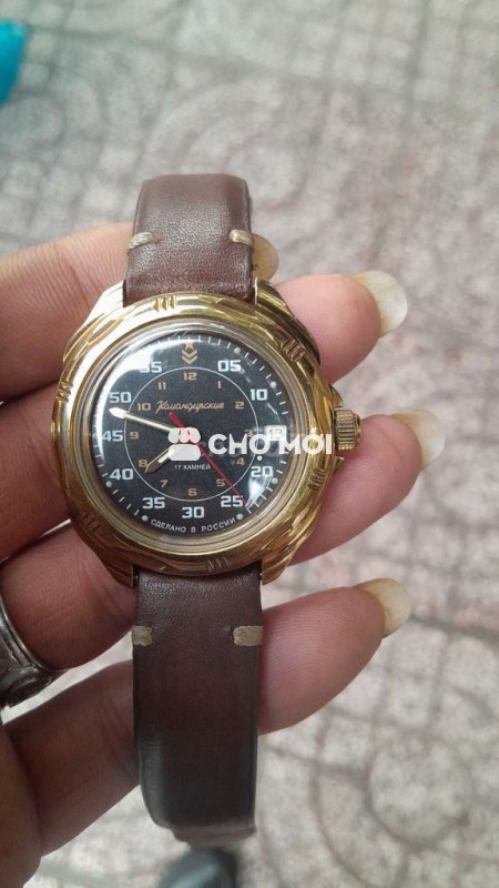 Đồng hồ đeo tay Nam Liên Xô Đen