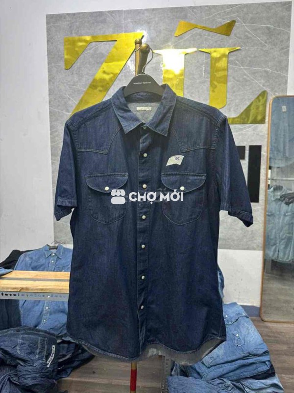 Áo Jean Nam Như Mới - Màu Đẹp