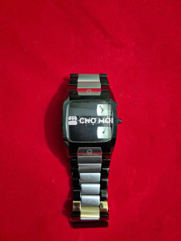 Đồng hồ Nixon Nam Đen Bạc