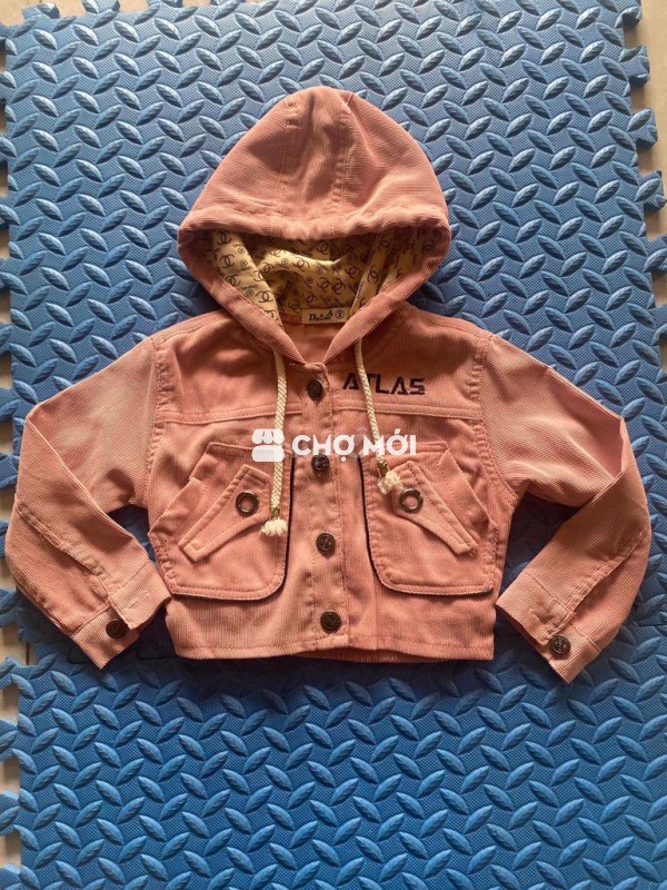 Áo khoác Nhung Bé gái 2 tuổi