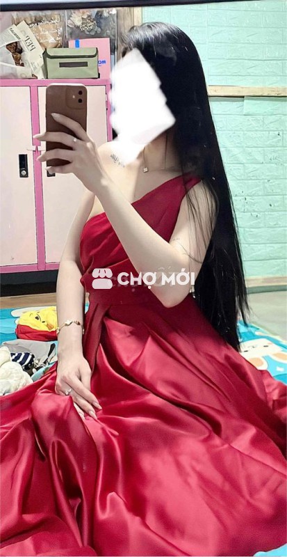 Váy nữ size S màu Đỏ hồng