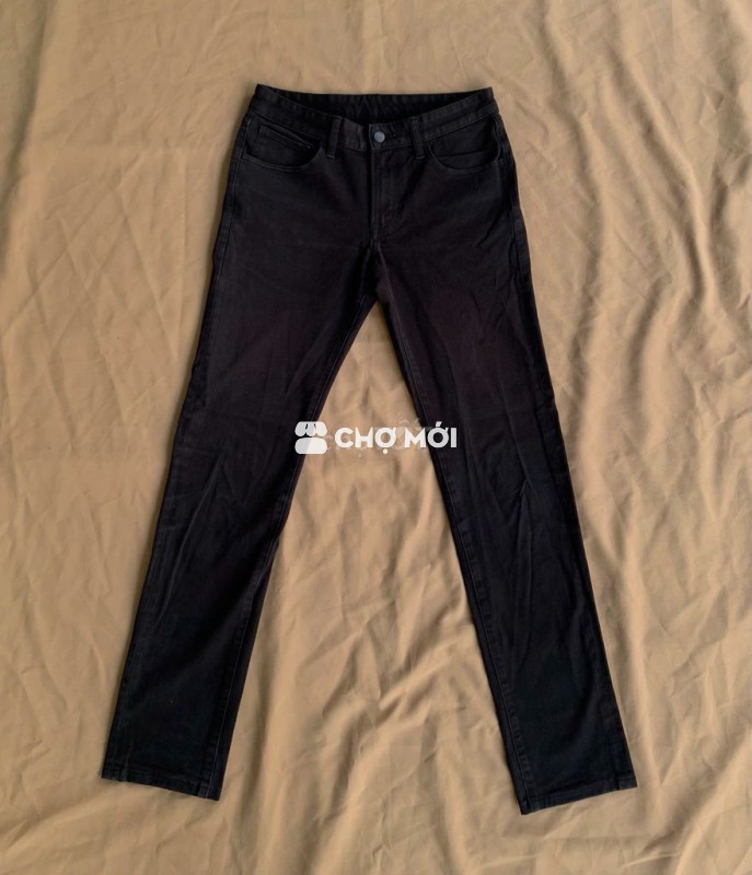 🔔Quần Jean UNIQLO - sz 29 - eo 78 - màu đen