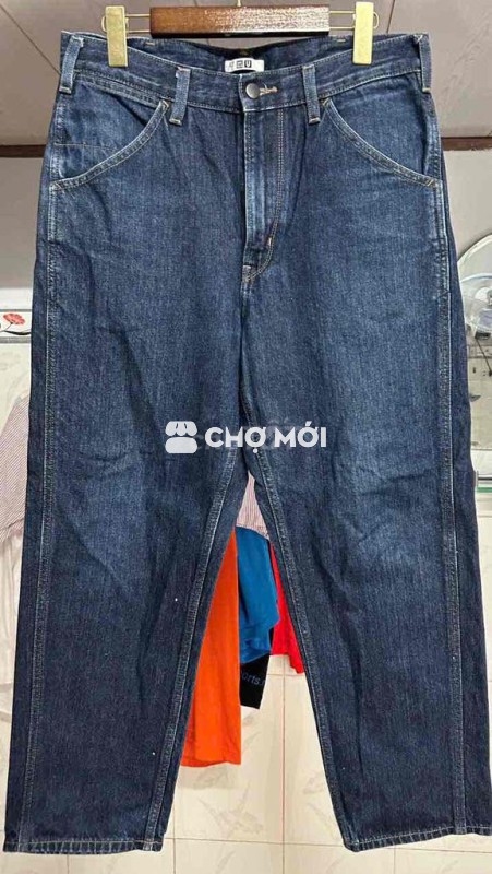Quần jean nam Uniqlo cotton