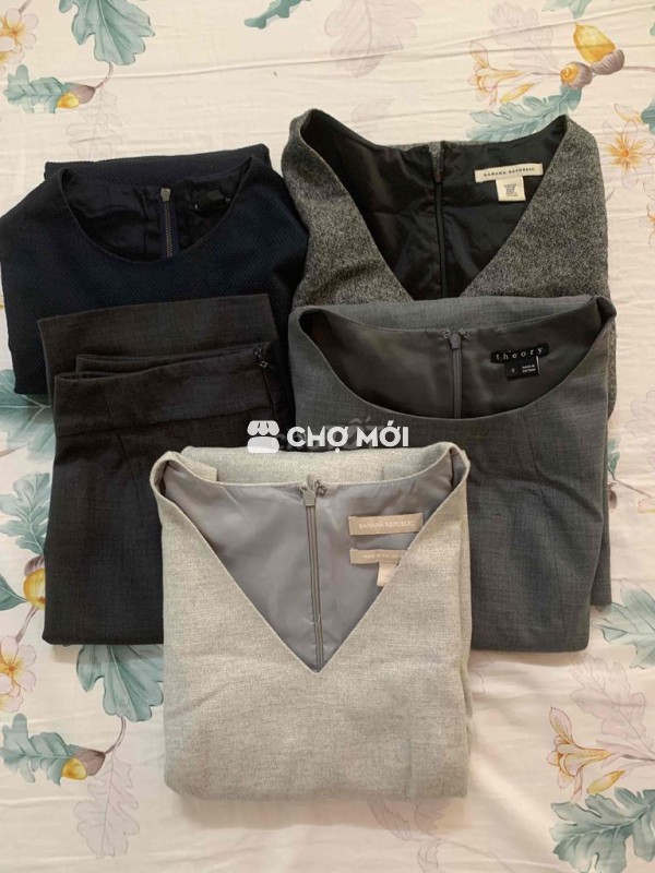 Đầm công sở nữ vải dày xịn cao cấp