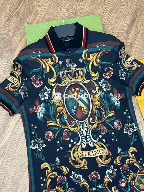 Áo polo Dolce & Gabbana nam Cotton size 44