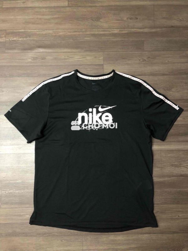 Ni-Ke Nam 70-80kg áo logo chạy viền