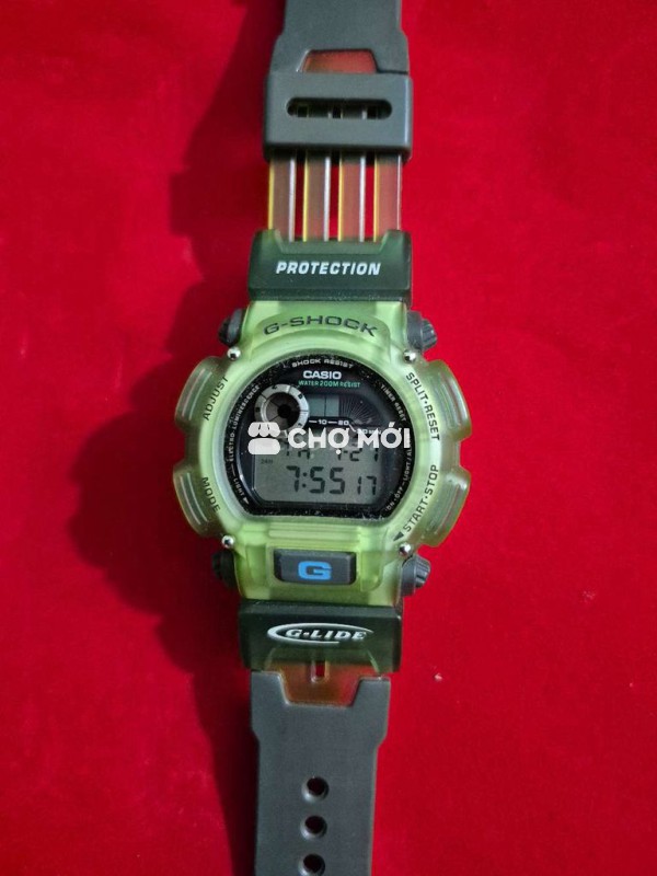 Đồng hồ Casio G-Shock G-Lide Nam Xanh lá