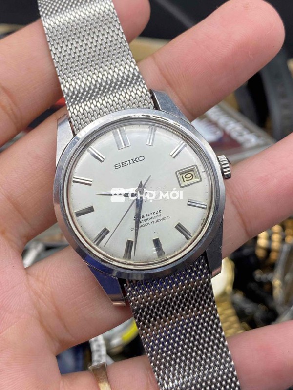 Đồng hồ Seiko Sea Horse Nam Cót Tay 17J Hàng Cổ