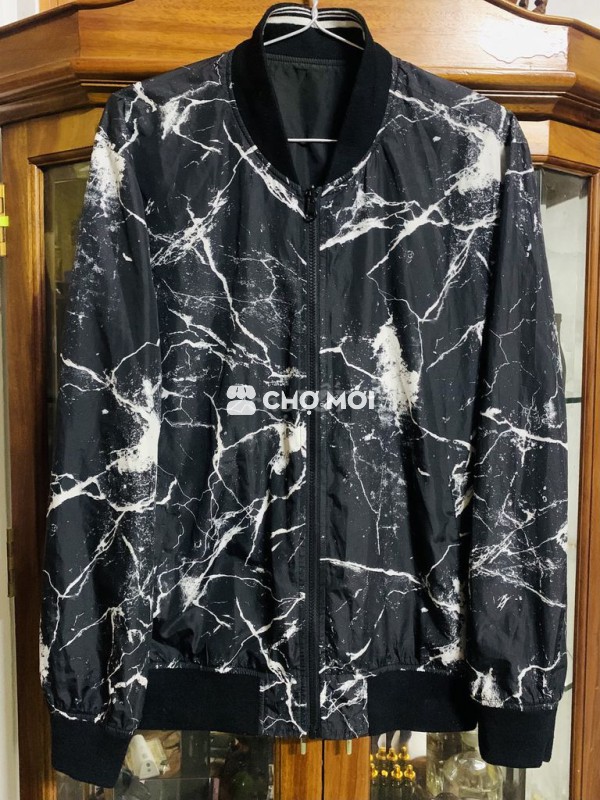 Áo khoác dù 2 trong 1 Hàn Quốc. Size L.