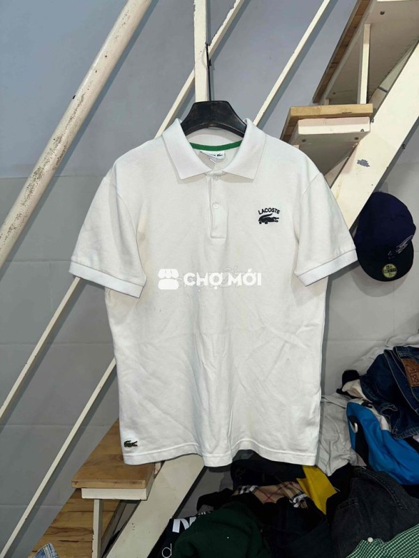 Áo polo Lacoste Nam Trắng