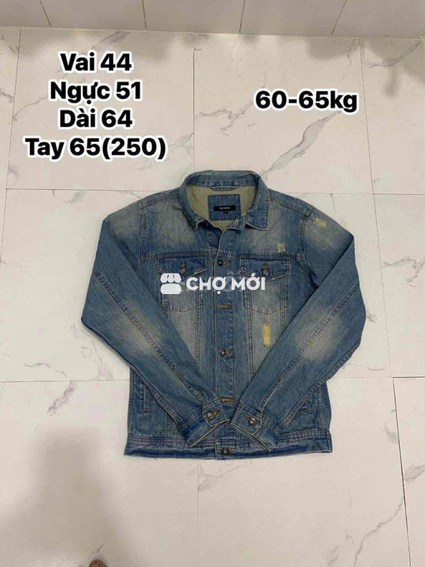 Áo khoác jean Full Glow Unisex size L