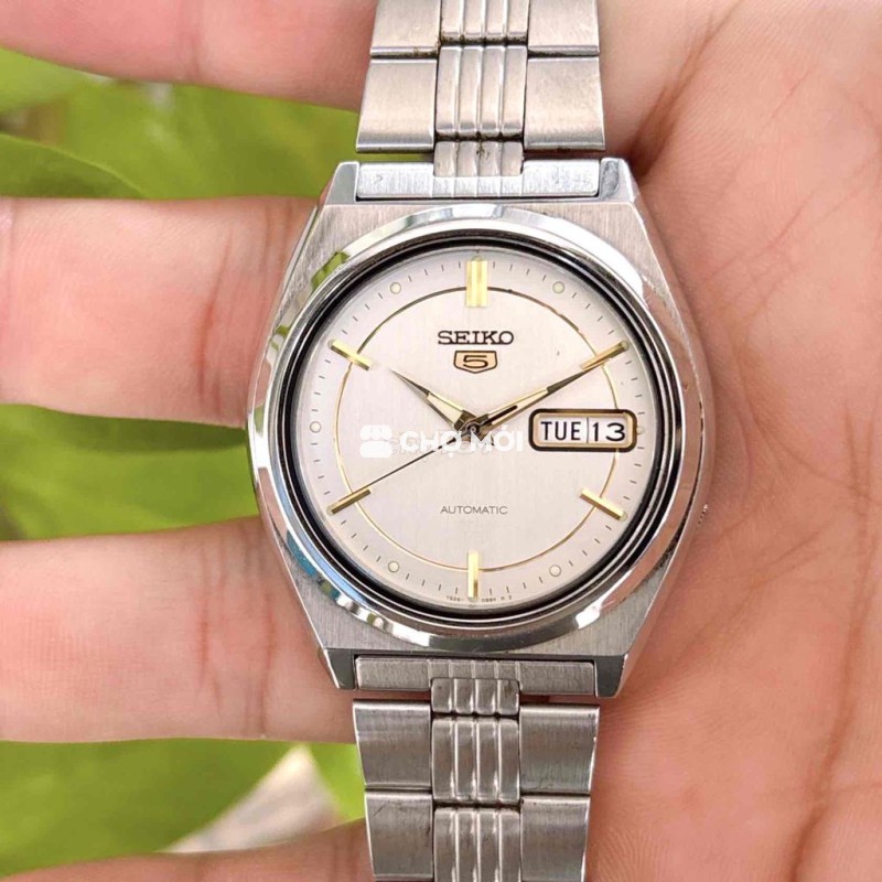 Đồng hồ Seko 5 Day-Date Automatic đẹp nguyên zin