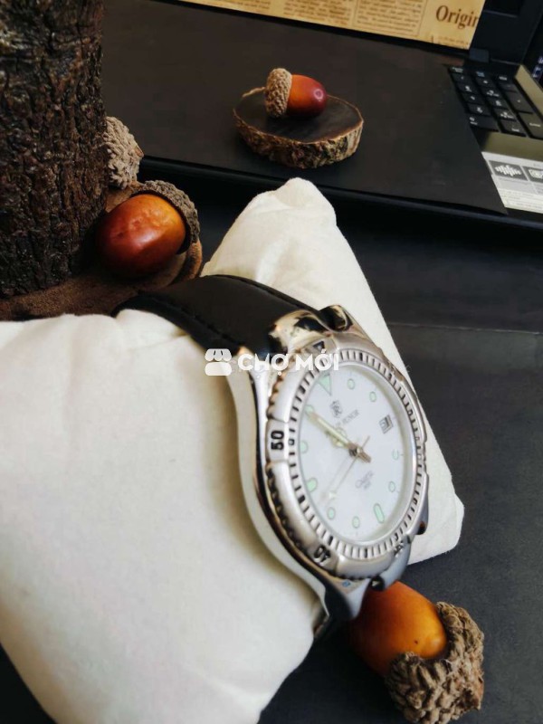 Đồng hồ Philip Runor 1955 Nam Trắng